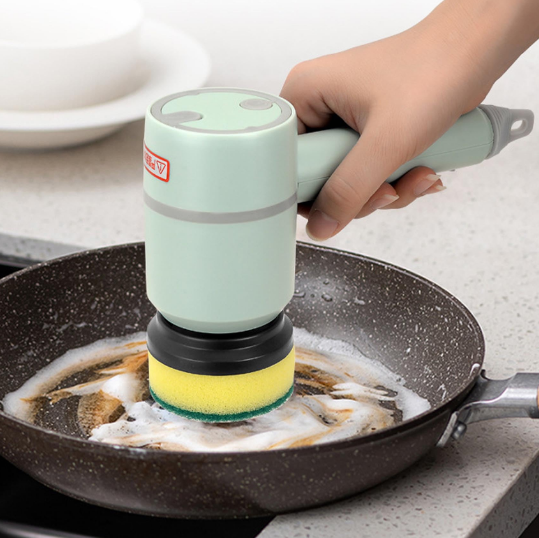 Electric Spin Dish Scrubber